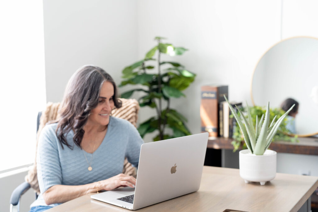 Unposed brand photo capturing personality and natural vibe